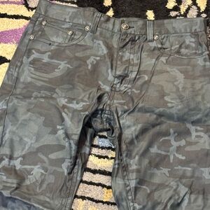 Men's Camouflage Straight Jeans